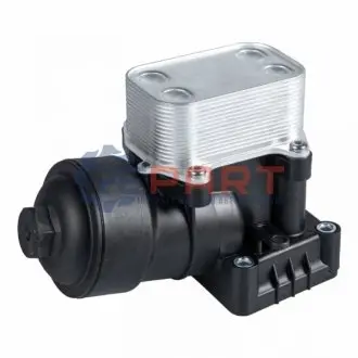 Фото Корпус фільтра оливного VW Caddy III/Crafter/T5 1.6TDI/2.0TDI 09- (з радіатором) BLUE PRINT (ADBP210027) зображення 1