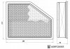 Фильтр воздушный BMW 5 (G31)/7 (G07)/X5 (G05) 3.0 16- (B57/B58) BLUE PRINT ADBP220065 (фото 3)