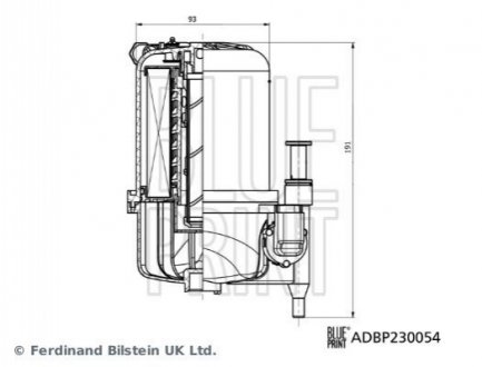 Автозапчастина BLUE PRINT ADBP230054 (фото 1)