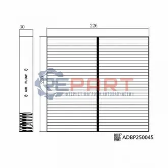 Автозапчасть BLUE PRINT ADBP250045