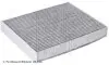 Фильтр салона из елементами активованого угля LAND ROVER RANGE ROVER SPORT III, RANGE ROVER V 3.0DH-4.4H 10.21 BLUE PRINT (ADBP250088) изображение 2