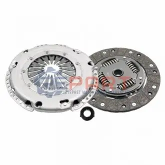Комплект зчеплення з підшипником (229мм) VW BEETLE, CADDY ALLTRACK IV, CADDY IV, CC B7, EOS, GOLF PLUS V, GOLF V, GOLF VI, JETTA III, JETTA IV, PASSAT B6, PASSAT B7 1.4/1.4ALK/1.4CNG 11.05-09.20 BLUE PRINT ADBP300040 Купити в Україні