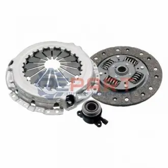 Фото Комплект зчеплення Toyota Auris/Corolla 1.4 D-4D 06-14 (d=225mm) (+ вижимний) BLUE PRINT (ADBP300047) зображення 1