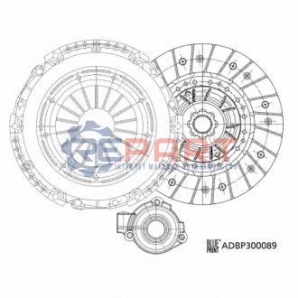 Автозапчасть BLUE PRINT ADBP300089 (фото 1)