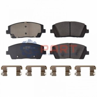 Колодки тормозные (передние) Hyundai Santa Fe 2.0/2.4 18- BLUE PRINT ADBP420028