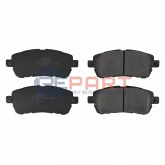 Комплект гальмівних колодок передн, FORD KA+ III 1.2/1.5D 06.16 BLUE PRINT ADBP420031 Купити в Україні