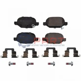 Комплект гальмівних колодок задн, FIAT 500, 500 C, PANDA 0.9-1.4 10.07 BLUE PRINT ADBP420054 Купити в Україні