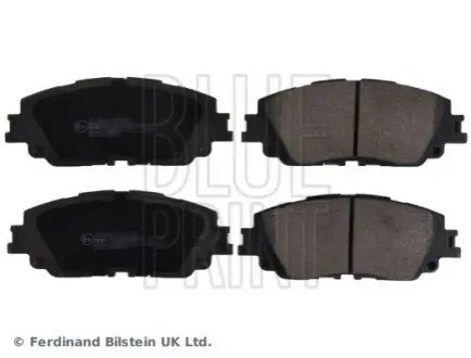 Комплект гальмівних колодок передн (з пружиинами), LEXUS ES, UX TOYOTA CAMRY, C-HR, COROLLA CROSS, PRIUS, RAV 4 V 1.2-Electric 10.16 BLUE PRINT ADBP420101