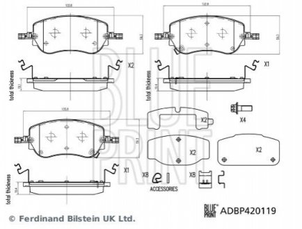 Автозапчасть BLUE PRINT ADBP420119 (фото 1)