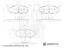 Комплект гальмівних колодок передн, MG MG 3, MG 350, MG 5 1.5 01.11 BLUE PRINT (ADBP420133) зображення 1
