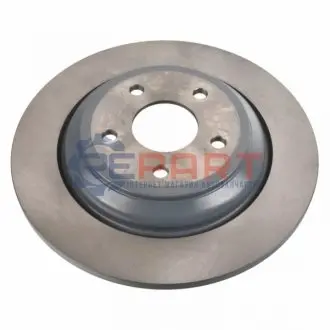 Диск гальмівний задн Лів/Прав FORD FOCUS III, FOCUS IV, KUGA III 1.0-2.5H 07.15 BLUE PRINT ADBP430017 Купити в Україні
