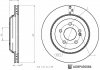 Диск тормозной (задний) MB S-class (W222) 13-(320x24) (вентилированный)) BLUE PRINT ADBP430084 (фото 1)