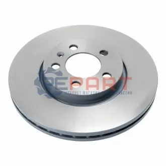 Фото Диск гальмівний (передній) Audi A1 18-/VW Polo VI 17- (275.7x24) (з покриттям) (вент.) BLUE PRINT (ADBP430098) зображення 1