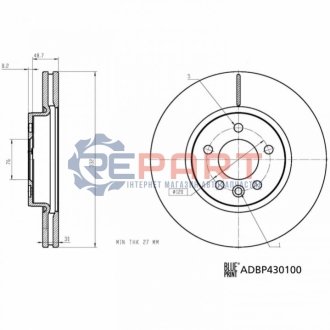 Автозапчастина BLUE PRINT ADBP430100 (фото 1)