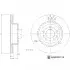 Фото Гальмівний диск BLUE PRINT (ADBP430115) зображення 1
