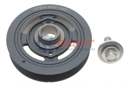 Шків колінчастого валу TOYOTA ALLION I, ALPHARD / VELLFIRE, ALPHARD I, AVENSIS, AVENSIS VERSO, CALDINA, CAMRY, GAIA, HARRIER, HIGHLANDER / KLUGER, ISIS, MARK X ZIO I, MATRIX 1.8-3.0 02.00 BLUE PRINT ADBP610185 Купити в Україні