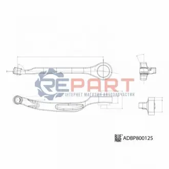 HYUNDAI Подушка двигателя задняя.Tucson,Kia Sportage 2.0 04- BLUE PRINT ADBP800125 Купить в Украине