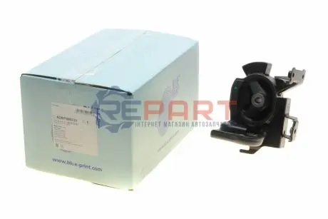 Подушка двигуна задн Лів, гумово-металев. TOYOTA AURIS, COROLLA 1.4/1.6 11.06-07.14 BLUE PRINT ADBP800230 Купити в Україні