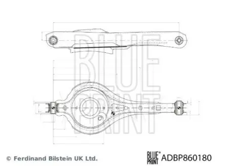 Рычаг подвески (Blue Print) BLUE PRINT ADBP860180 Купить в Украине