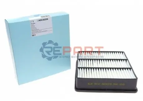 Фото 1 — Фільтр повітряний Mitsubishi Colt V/Galant VI/Lancer/Outlander 1.3-2.4 95-08 BLUE PRINT (ADC42230) Фото Фільтр повітряний Mitsubishi Colt V/Galant VI/Lancer/Outlander 1.3-2.4 95-08 BLUE PRINT (ADC42230) зображення 1