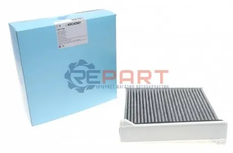 Фото 1 — Фільтр салону Mitsubishi Grandis/Lancer/Outlander 03- (вугільний) BLUE PRINT (ADC42507) Фото Фільтр салону Mitsubishi Grandis/Lancer/Outlander 03- (вугільний) BLUE PRINT (ADC42507) зображення 1