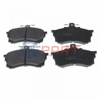 Комплект гальмівних колодок передн, MITSUBISHI CARISMA 1.6/1.9D 05.95-06.06 BLUE PRINT ADC44256 Купити в Україні