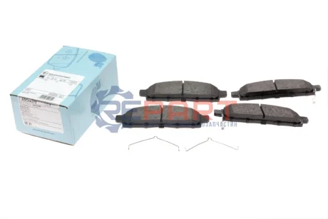 Фото Колодки гальмівні (передні) Mitsubishi L200 05-/Pajero Sport II 08- BLUE PRINT (ADC44272) зображення 1