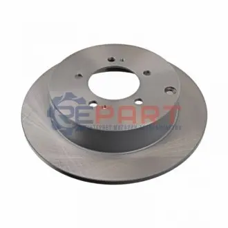 Фото Диск гальмівний (задній) Mitsubishi Outlander 06-/Lancer 03- Citroen C-Crosser 06- (302x10) BLUE PRINT (ADC443109) зображення 1