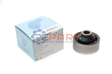 Фото 1 — Сайлентблок важеля (переднього/ззаду) Mitsubishi Outlander 06-12/Lancer VIII 08- BLUE PRINT (ADC48043) Фото Сайлентблок важеля (переднього/ззаду) Mitsubishi Outlander 06-12/Lancer VIII 08- BLUE PRINT (ADC48043) зображення 1