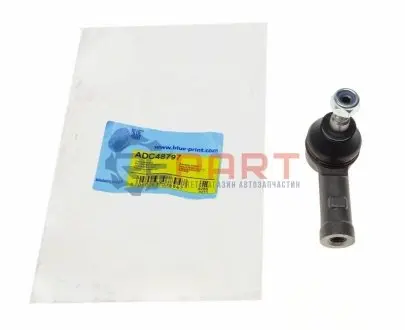 Наконечник тяги рульової Mitsubishi Colt 04-12/ Smart Forfour 04-06 BLUE PRINT ADC48797 Купити в Україні