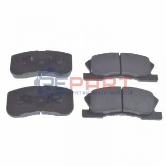 Комплект гальмівних колодок передн, DAIHATSU MOVE, SIRION, YRV 1.0/1.3 04.98 BLUE PRINT ADD64228 Купити в Україні