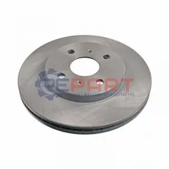 Диск гальмівний передн Лів/Прав DAIHATSU MATERIA, SIRION SUBARU JUSTY IV 1.0-1.5 01.05 BLUE PRINT ADD64328