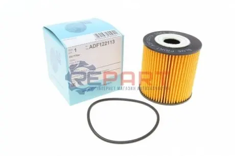 Фото Фільтр масляний Volvo С70/S40/S60/S70/S80/XC90 1.6-2.5 95-12 BLUE PRINT (ADF122113) зображення 1