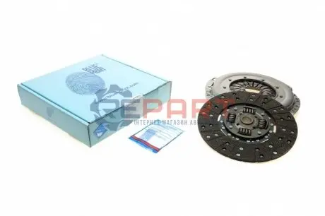 Фото 1 — Комплект зчеплення Ford Transit V363 2.2TDCi 11- (74/92/114kw) (d=275mm) BLUE PRINT (ADF1230128) Фото Комплект зчеплення Ford Transit V363 2.2TDCi 11- (74/92/114kw) (d=275mm) BLUE PRINT (ADF1230128) зображення 1