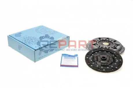 Фото Комплект зчеплення Ford Fiesta/Mazda 2 1.4 01-14 (d=210mm) z=17 BLUE PRINT (ADF123043) зображення 1