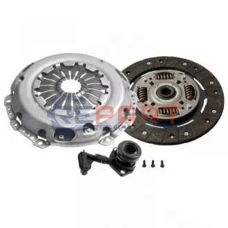 Комплект зчеплення Ford Escort 1.5 Ti/Fiesta 1.6 Ti 08- (d=220mm) (+вижимний) BLUE PRINT ADF123091 Купити в Україні