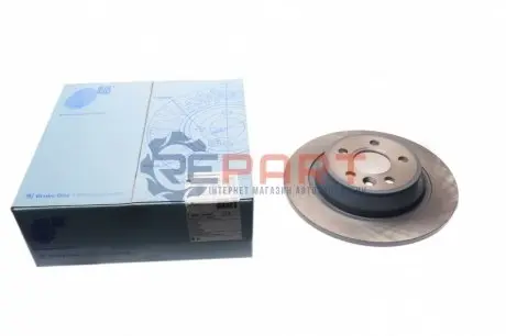 Диск гальмівний задн Лів/Прав FORD FOCUS II, GALAXY II, GALAXY MK II, KUGA I, MONDEO IV, S-MAX LAND ROVER RANGE ROVER EVOQUE 1.6-2.5 10.05-12.19 BLUE PRINT ADF124301 Купити в Україні