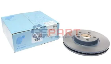 Фото Диск гальмівний (передній) Range Rover Evoque/Freelander/Volvo S60/S80 11- (300x28) знято з постачання BLUE PRINT (ADF124305) зображення 1