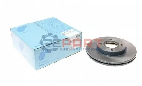 Фото Диск гальмівний (передній) Ford Fiesta 08- (258x23) BLUE PRINT (ADF124309) зображення 1