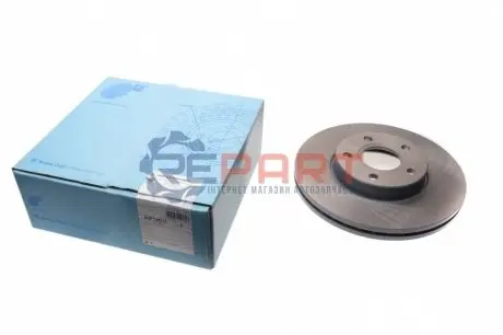 Фото 1 — Диск гальмівний (передній) Ford C-Max/ Focus III 10- (278x25) BLUE PRINT (ADF124311) Фото Диск гальмівний (передній) Ford C-Max/ Focus III 10- (278x25) BLUE PRINT (ADF124311) зображення 1