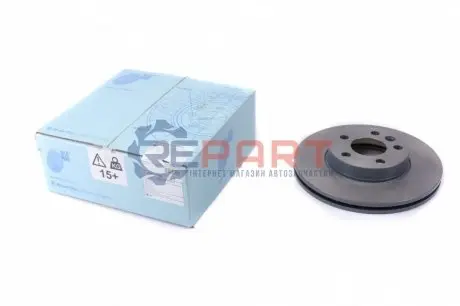 Диск тормозной (передний) VW Sharan 95-10/Ford Galaxy 95-06 (287.7x25) (с покрытием) BLUE PRINT ADF124343 Купить в Украине
