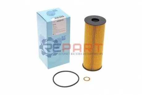 Фото 1 — Фільтр масляний MB (W124 280E/W124 300-24V) 89- BLUE PRINT (ADG02105) Фото Фільтр масляний MB (W124 280E/W124 300-24V) 89- BLUE PRINT (ADG02105) зображення 1