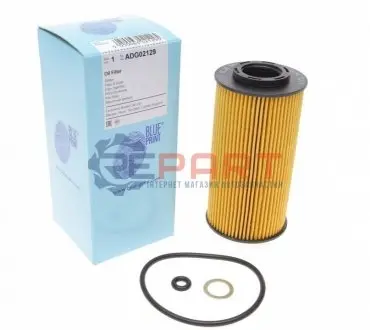 Фото Фільтр масляний Hyundai Accent/i30/Elantra 1.1/1.5/1.6CRDi 05- BLUE PRINT (ADG02129) зображення 1