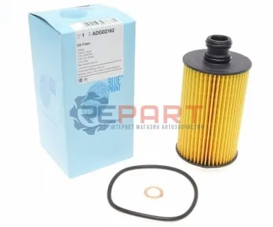 Масляний фільтр SSANGYONG ACTYON II, ACTYON SPORTS I, ACTYON SPORTS II, KORANDO, MUSSO, MUSSO GRAND, REXTON, REXTON W / REXTON, RODIUS II, STAVIC, XLV 1.6D-2.2D 11.10 BLUE PRINT ADG02162 Купити в Україні