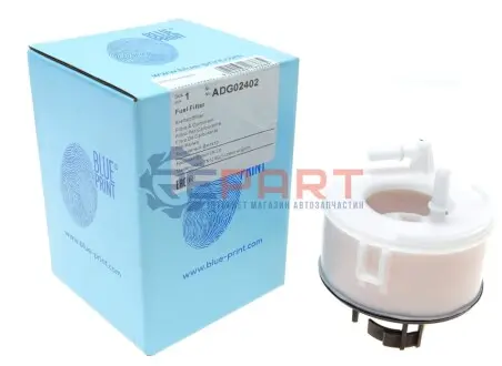 Фото Фільтр паливний Kia Sorento 2.4-3.3 CVVT/GDI 02- BLUE PRINT (ADG02402) зображення 1