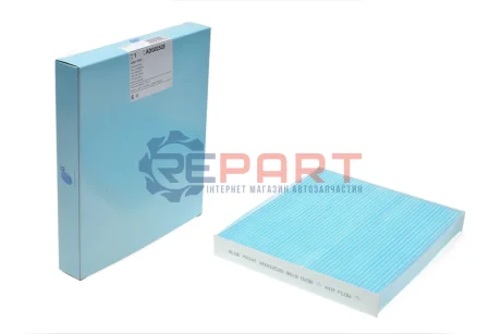 Фільтр салону фільтруючий елемент HYUNDAI GRANDEUR, SANTA FÉ II, SONATA V KIA MAGENTIS II 2.0-3.5 01.05-05.13 BLUE PRINT ADG02528 Купити в Україні