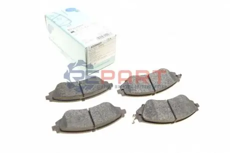 Комплект гальмівних колодок передн, CHEVROLET ASTRA, AVEO / KALOS, EPICA, LACETTI, NUBIRA, REZZO DAEWOO EVANDA, LACETTI, LANOS, LEGANZA, NUBIRA, TACUMA / REZZO 1.4-2.2 02.97 BLUE PRINT ADG04207 Купити в Україні