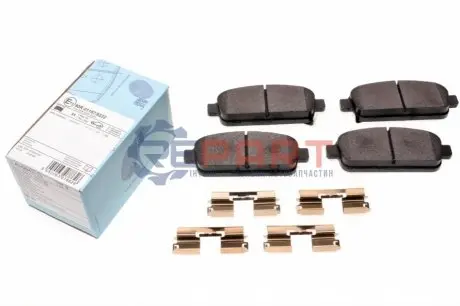 Фото Колодки гальмівні (задні) Opel Astra J 09 - R16 (Ate) BLUE PRINT (ADG042123) зображення 1