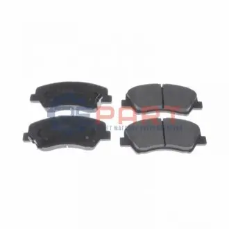 Комплект гальмівних колодок передн, HYUNDAI ACCENT IV, ACCENT V, I20 ACTIVE, I20 II, SOLARIS KIA RIO III, RIO IV, STONIC 1.0-1.6D 11.10 BLUE PRINT ADG042153 Купити в Україні