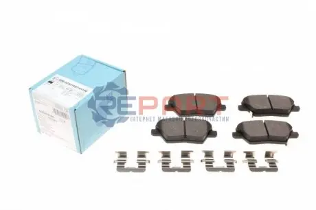 Комплект гальмівних колодок задн, HYUNDAI I30 KIA CEED, PROCEED, XCEED 1.0-1.6DH 11.16 BLUE PRINT ADG042184 Купити в Україні